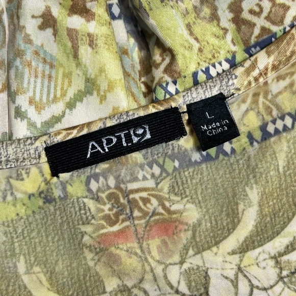 Y2K Vintage Boho Tiered Blouse Fairycore Forest Geometric Artsy Eclectic - Picture 8 of 11